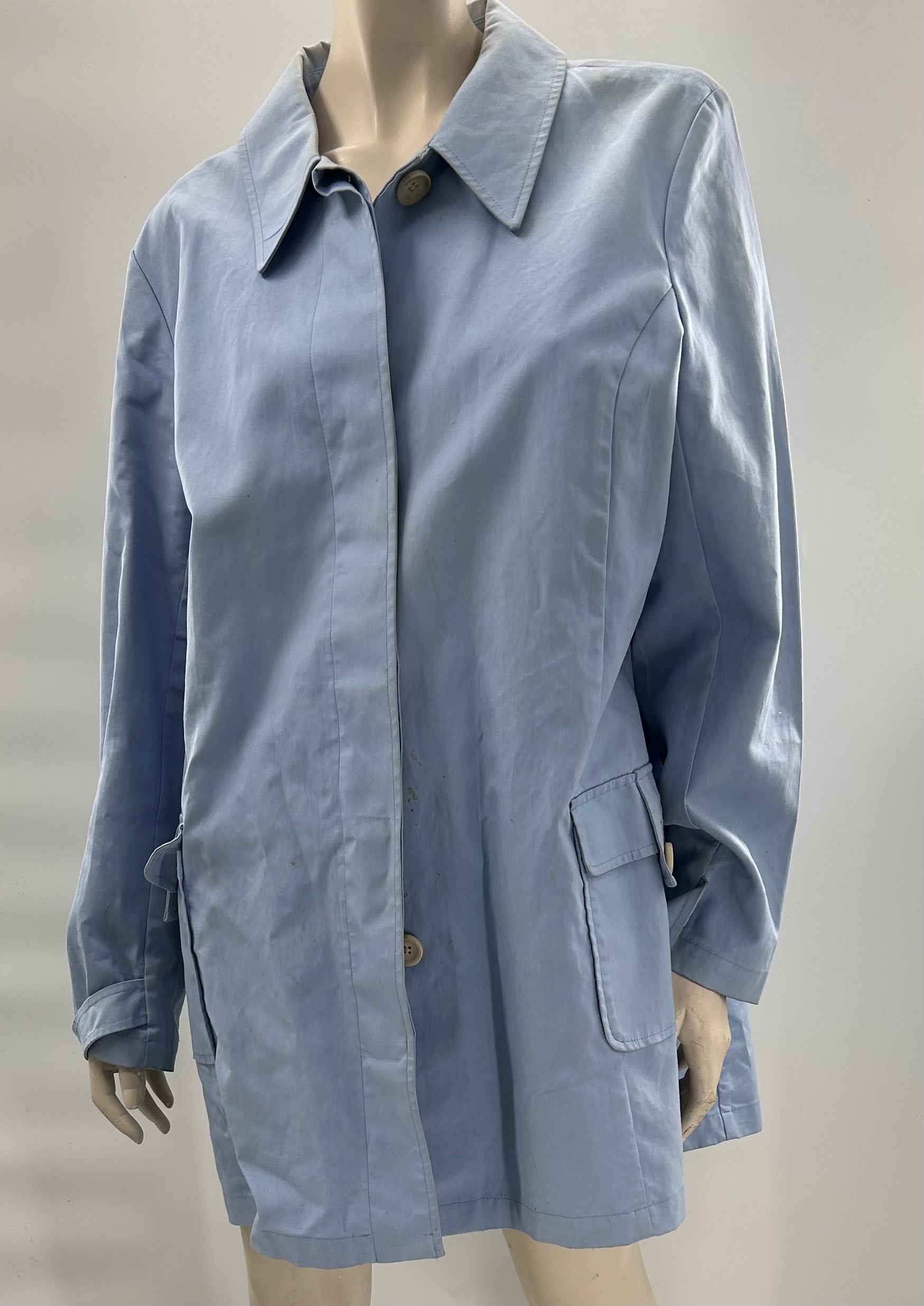 Old Navy Spring Jacket Light Blue Eternal Life Consignment