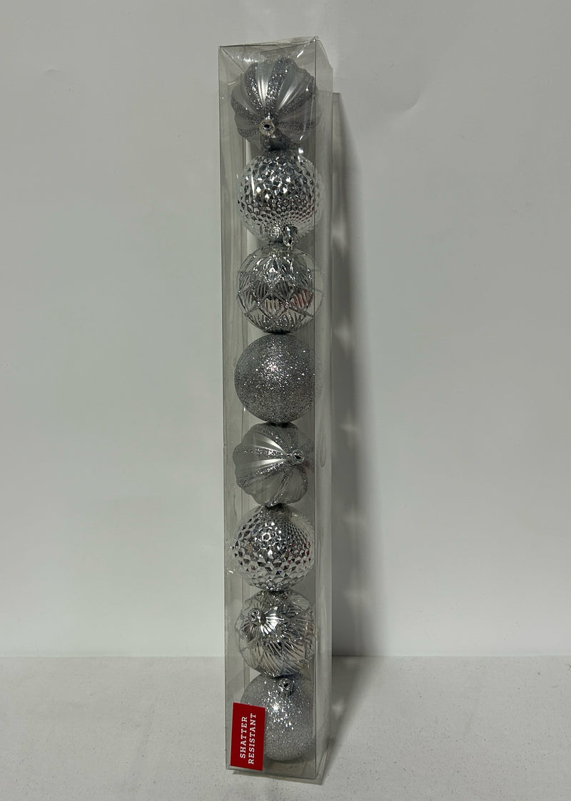 Christmas Silver Balls