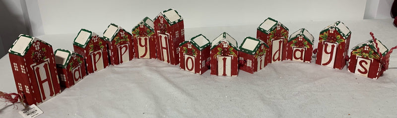 Christmas Decor- Holiday Blocks
