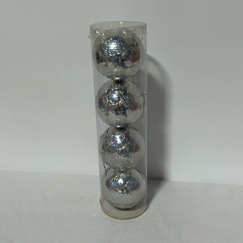 Christmas Silver Balls