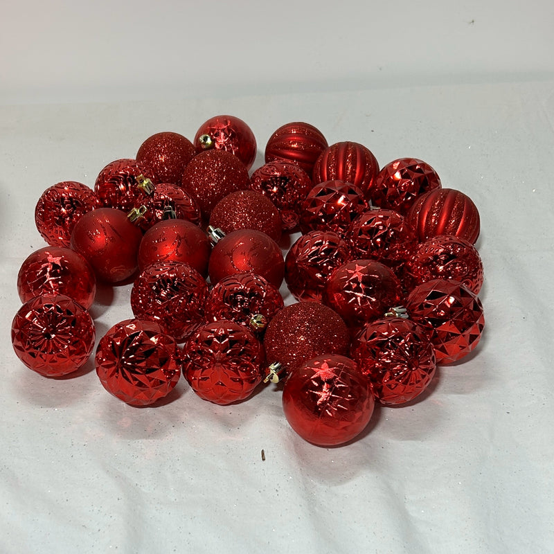 Christmas Ornaments- Red Balls