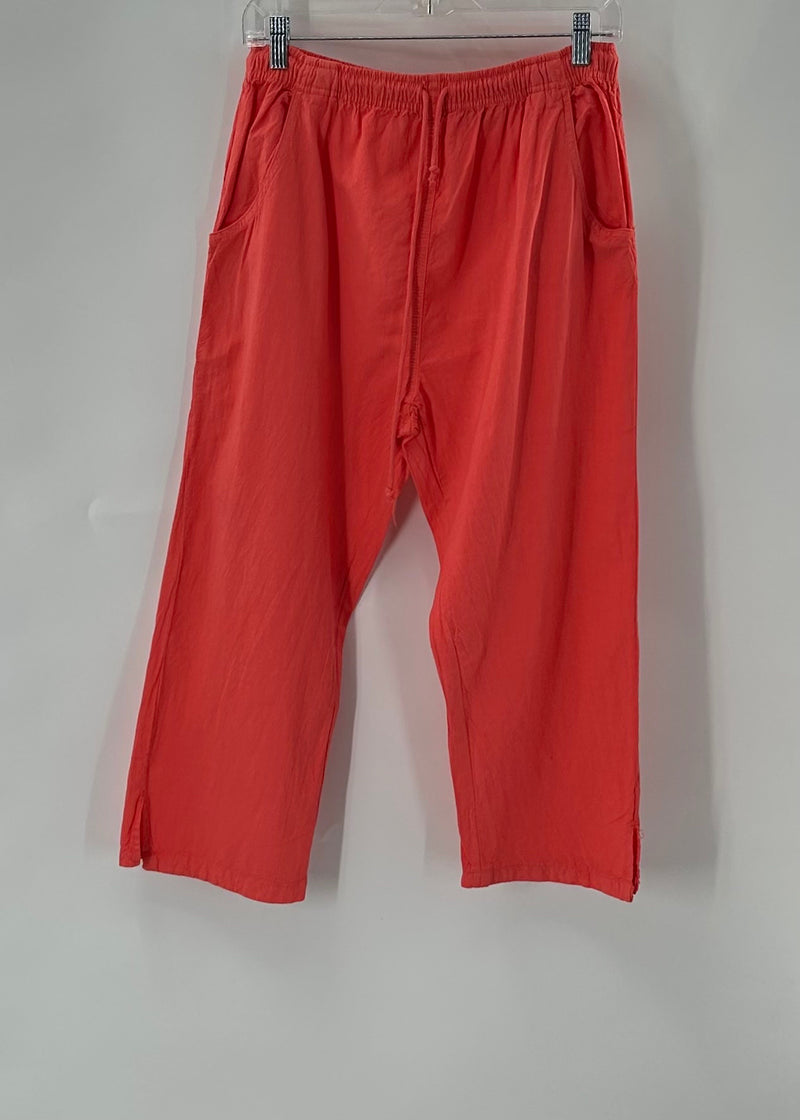Ragtop Drawstring Capri Pants- New w/Tags