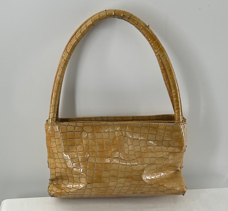 Vintage Faux Snakeskin Purse