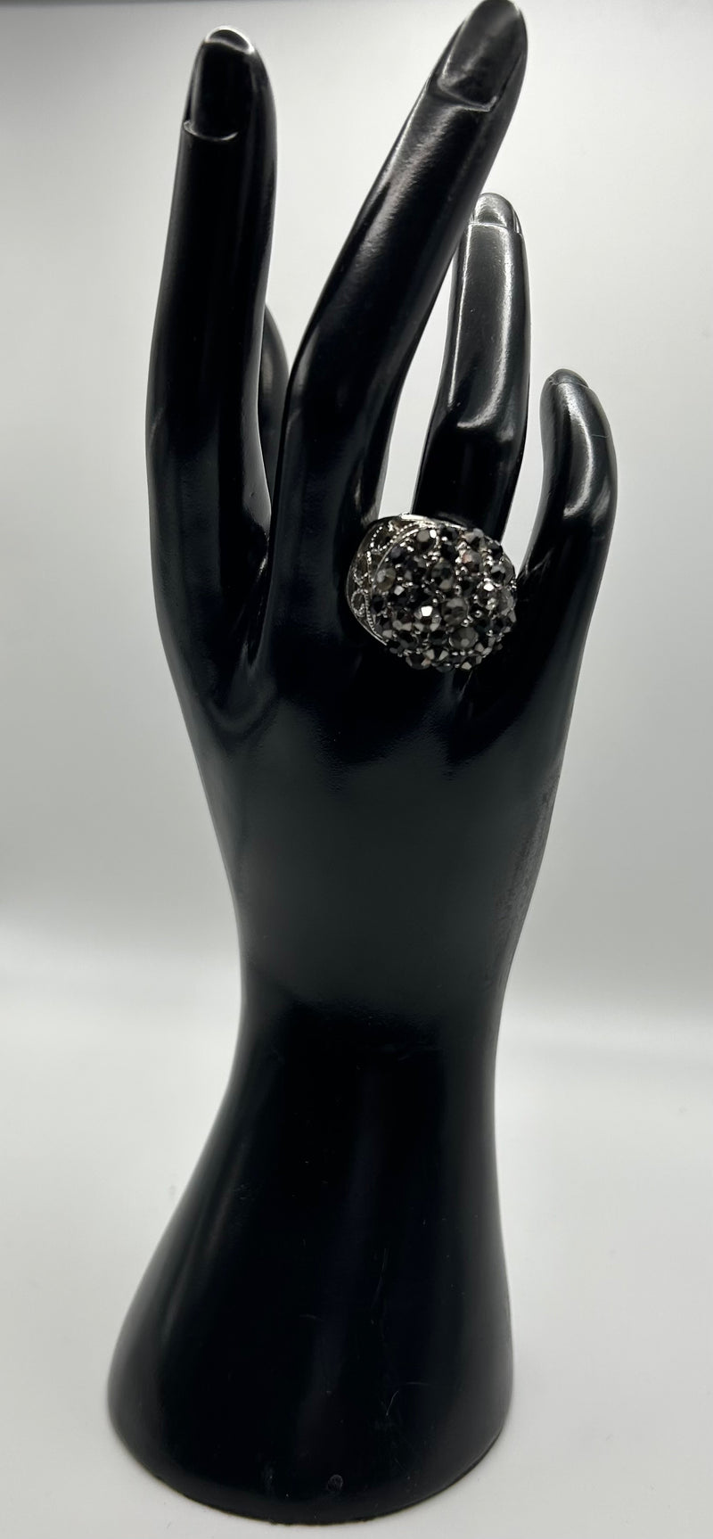 Jewelry- Ring- Black and Silver Stones
