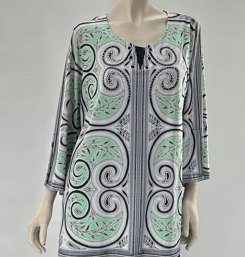 JM Collection Woman Dress Top