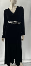 Harriet Selwyn Velvet Full Length Dress