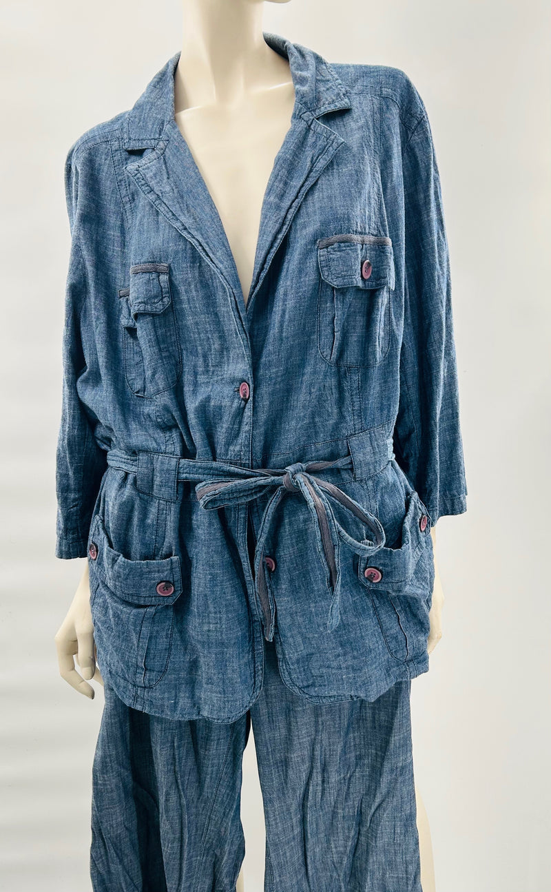 Peck and Peck Woman Linen Pant Suit