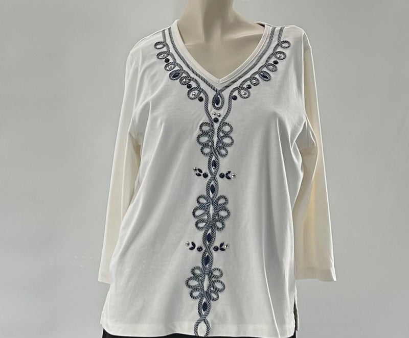 Alfred Dunner Dress Top