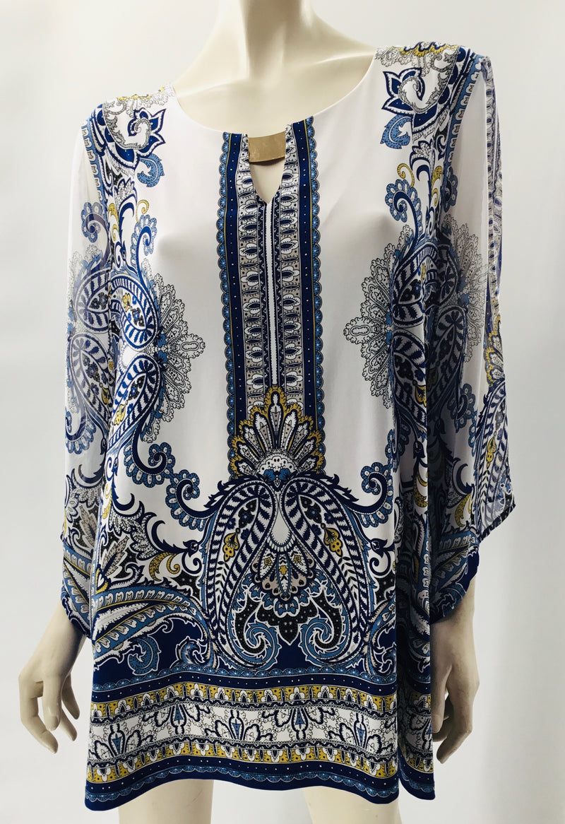 JM Collection No-Iron Dress Top