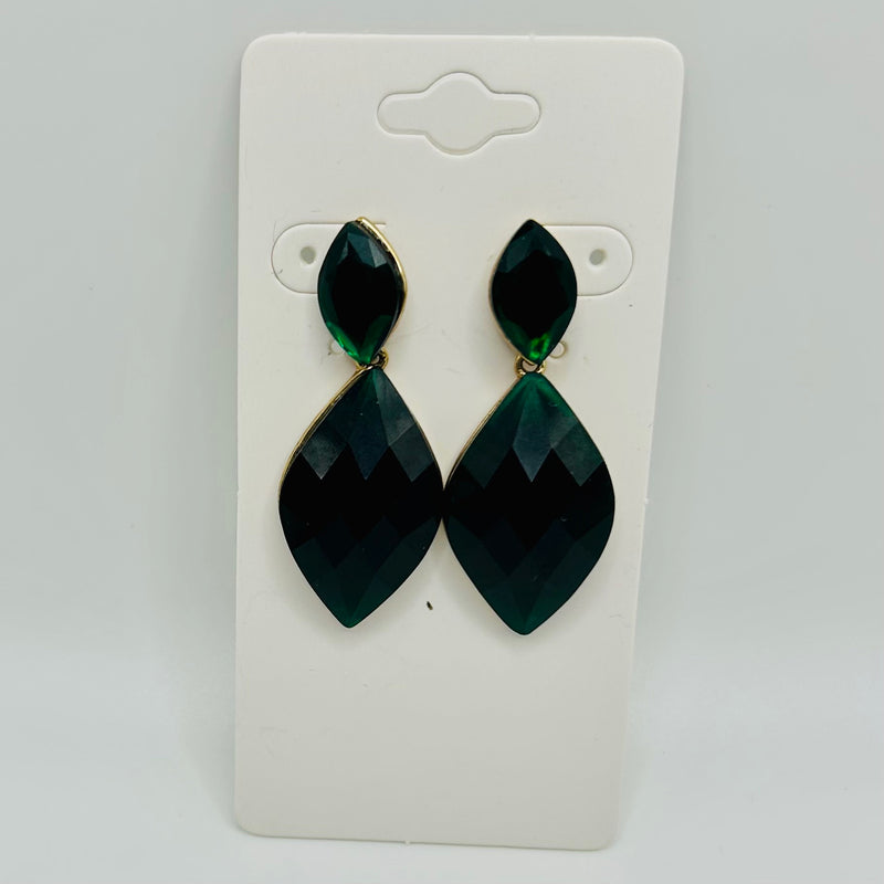 Jewelry- Earrings- Emerald Green