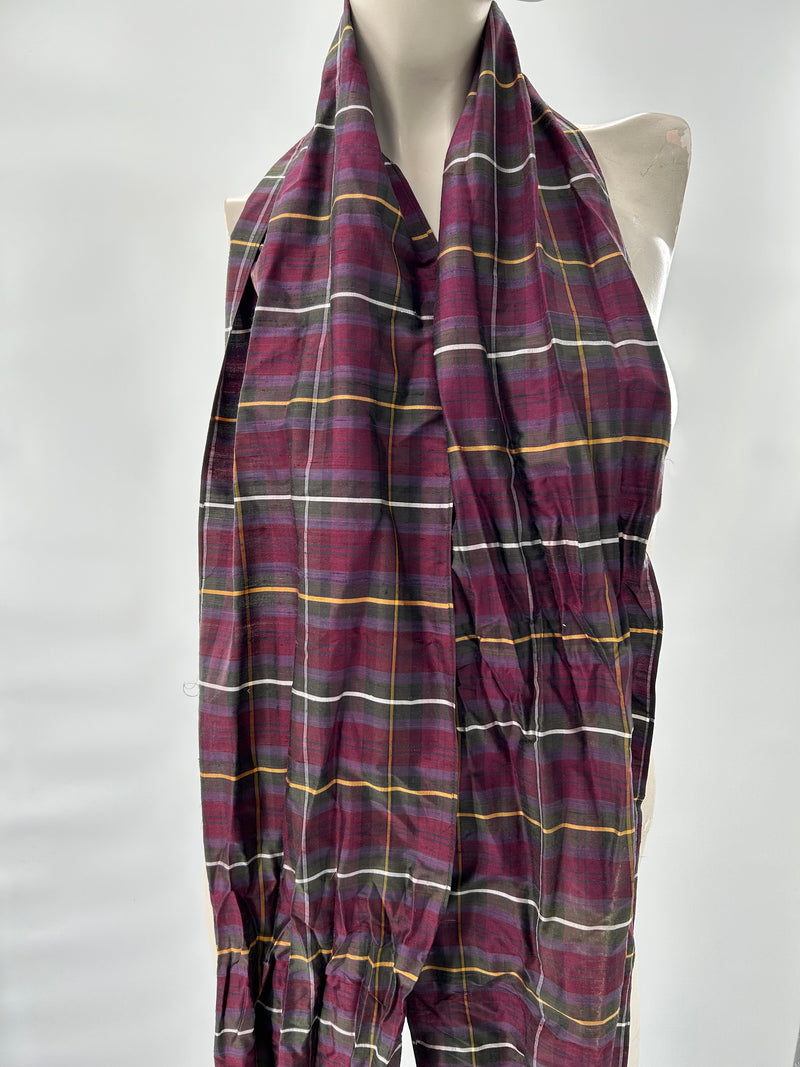 Worth Silk Skirt w/Matching Sash- New w/Tags