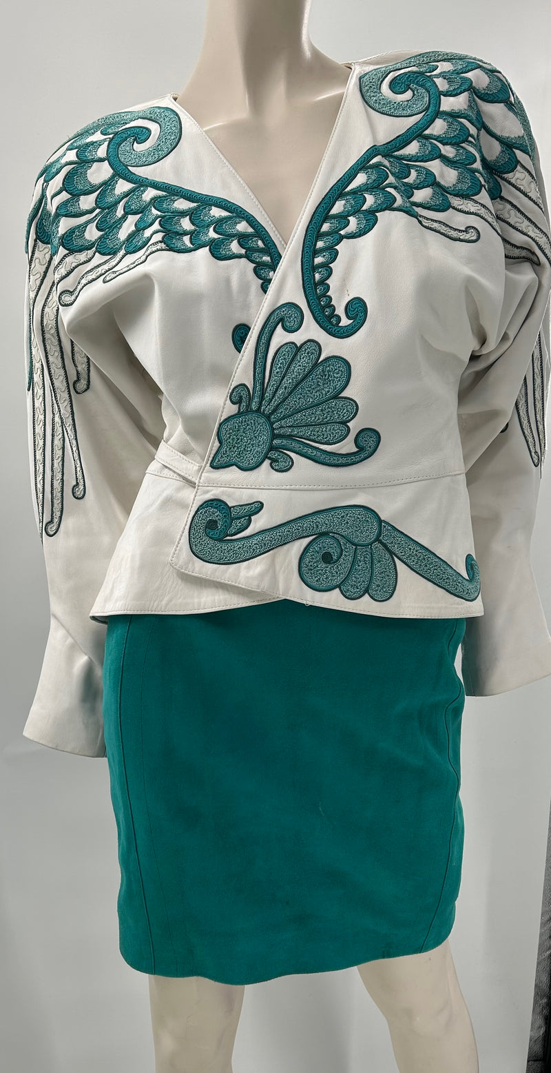 Jean Claude Jitrois Vintage Designer Skirt Suit