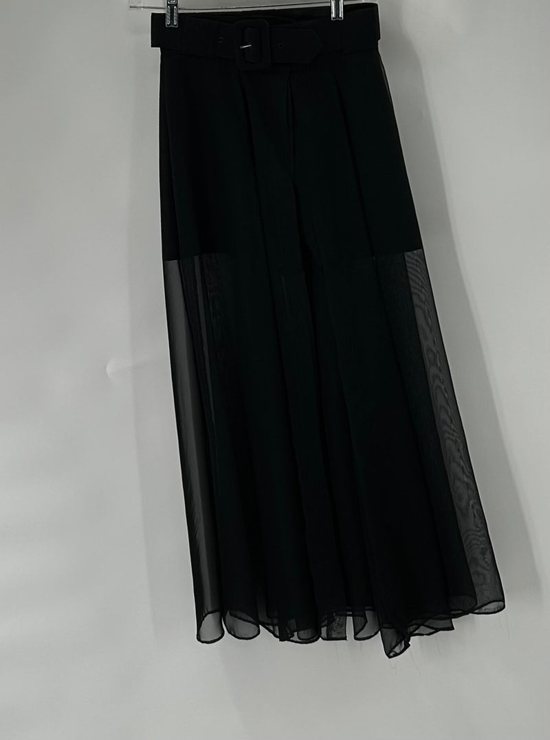 Cache "Skort" with Shorts and Sheer Skirt
