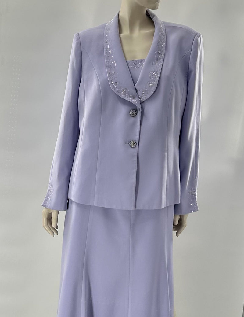 Adella Evening 3 PC Skirt Suit