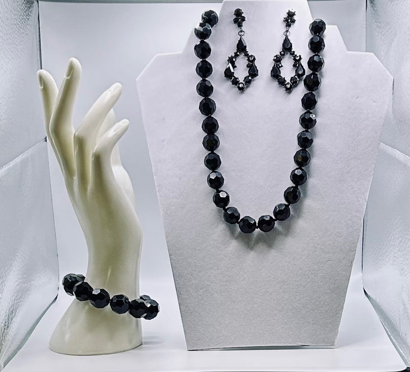 Jewelry Set- Black Gemstone