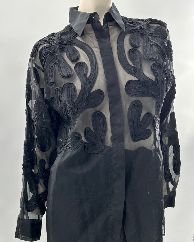 Eleanora B Sheer Blouse