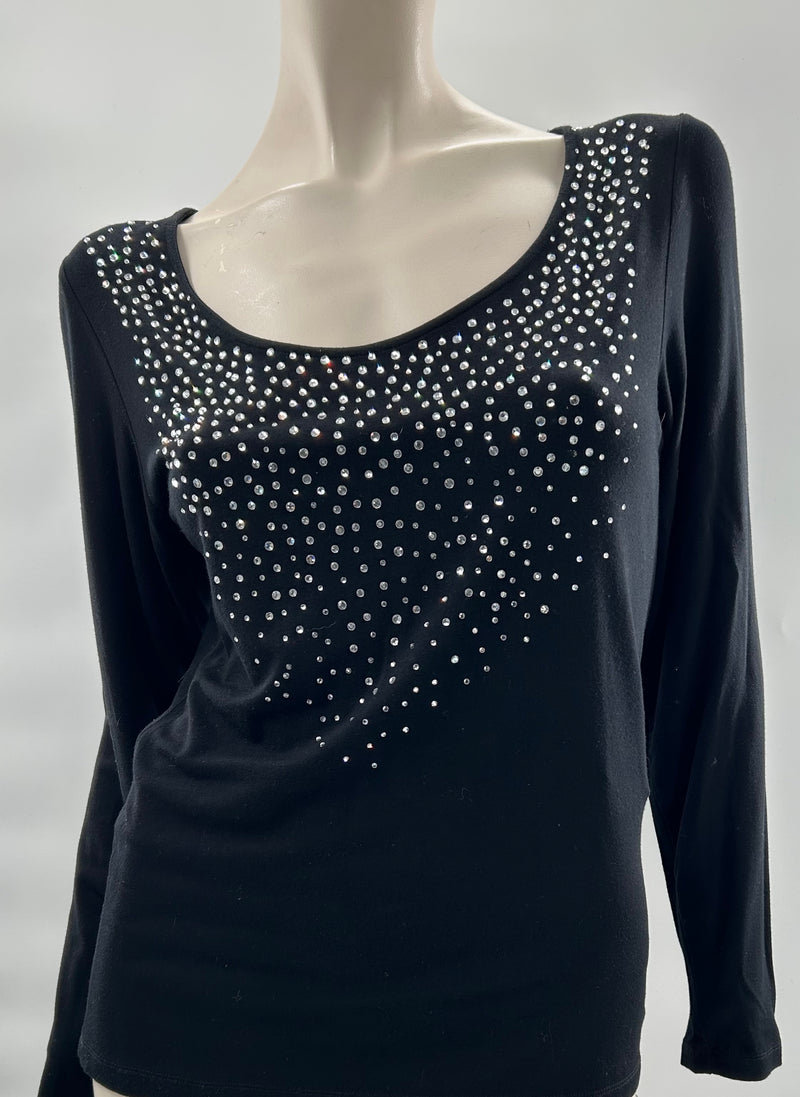 Boston Proper Rhinestone Dress Top