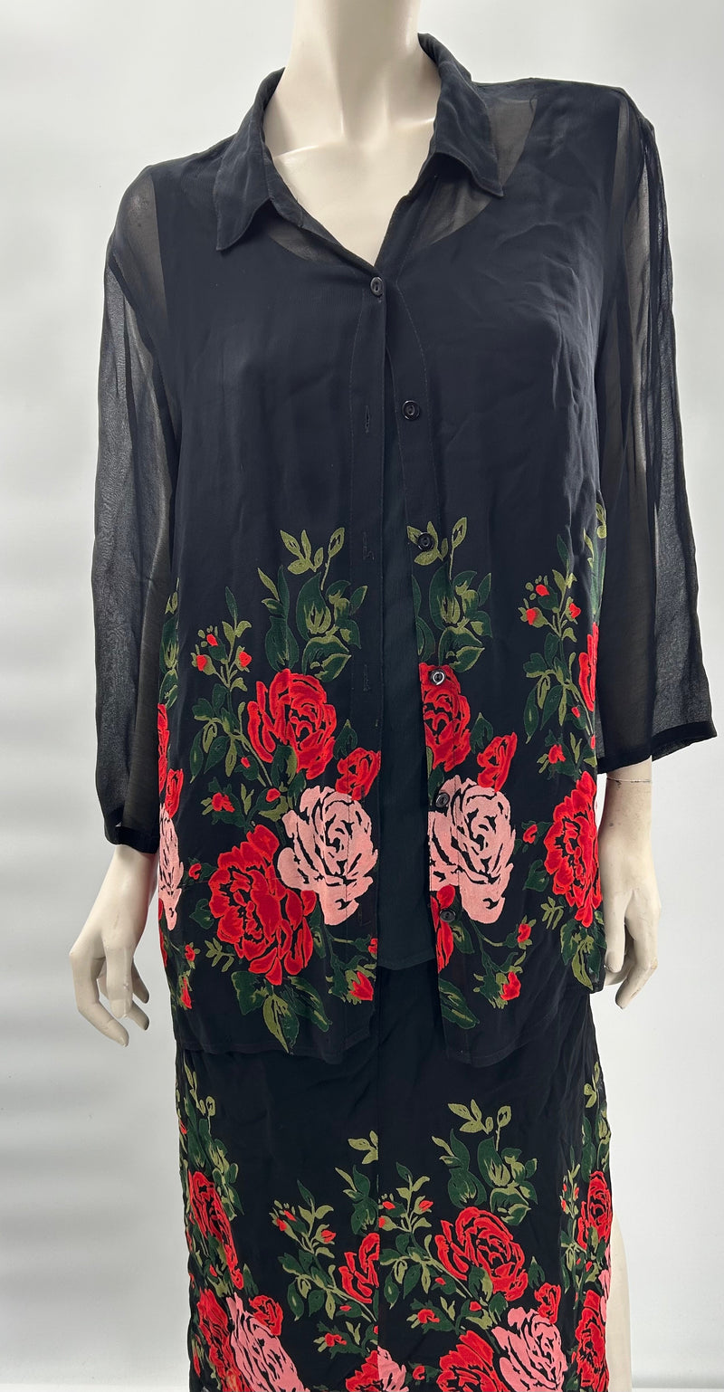 Style and Company Woman Skirt Suit