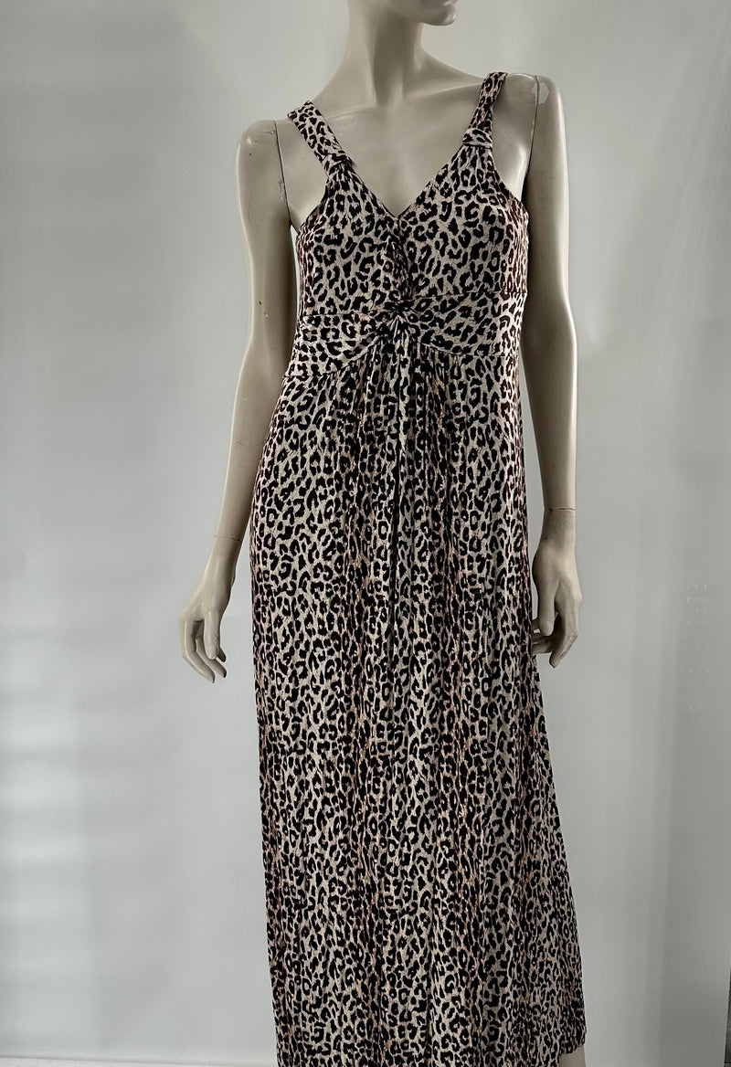 Spense Leopard Print Maxi Dress
