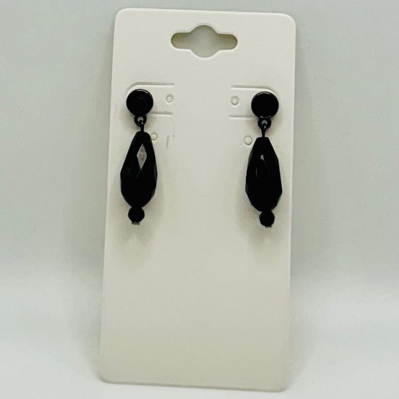 Jewelry- Earrings- Black "Onyx"