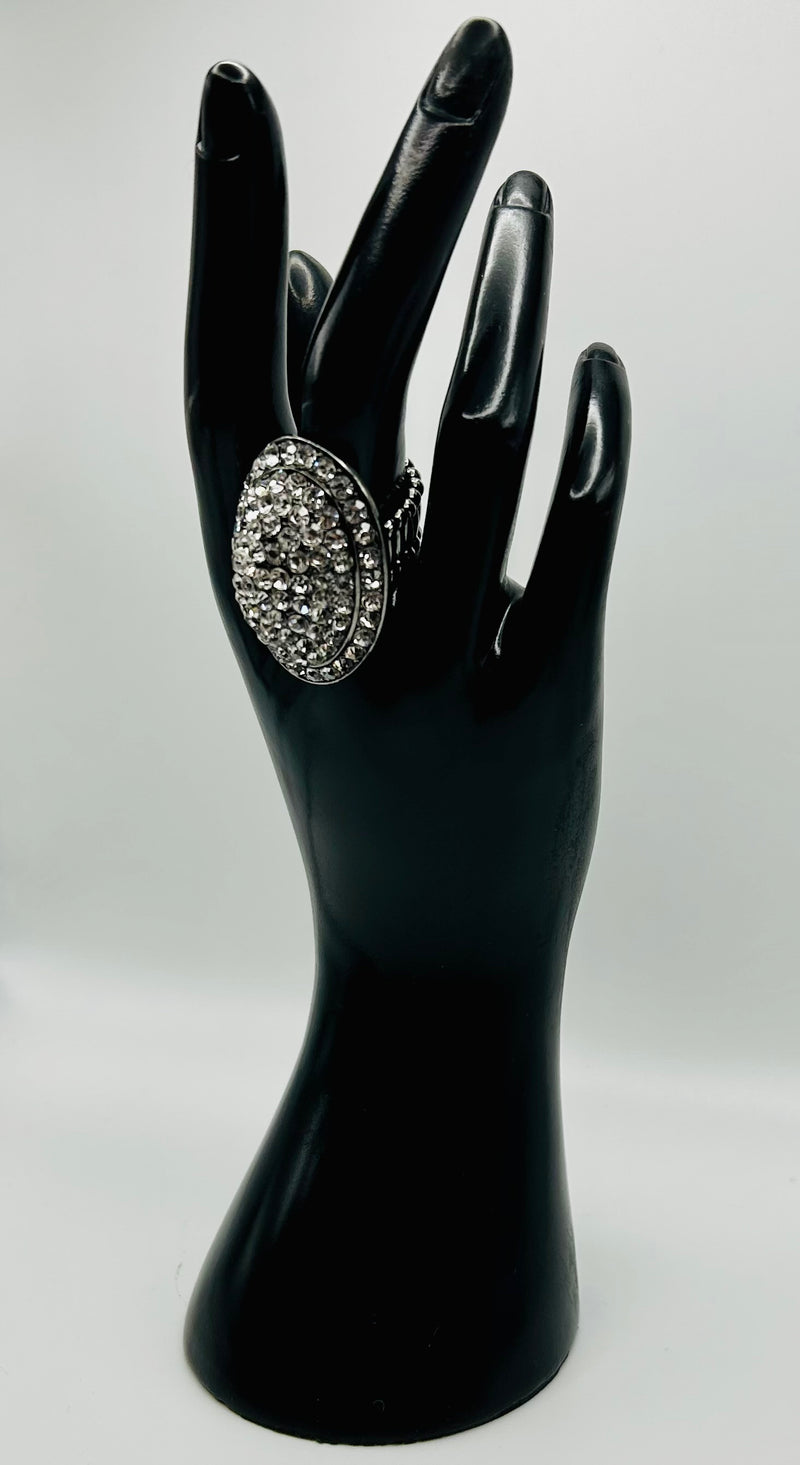 Jewelry- Ring- Rhinestone Statement