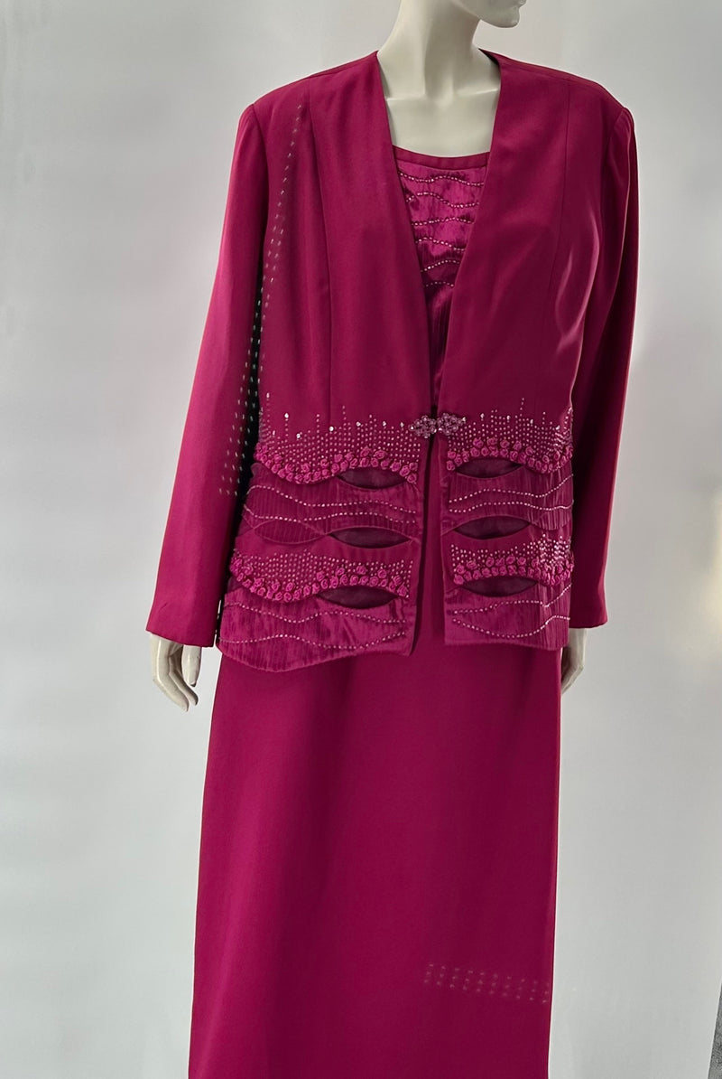 St. Anthony Evening Vintage Skirt Suit